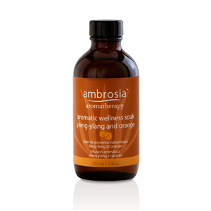 Ambrosia Aromatherapy, Aromatic Wellness Soak - Ylang Ylang & Orange 4 fl. oz. / 120 ml